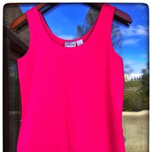 Pink Chico’s tank top - camisole, size 0